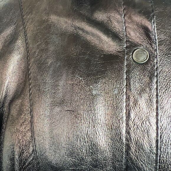 Par Originaux Pablo | Women’s | Tops | Size 7/8 | Vintage Bat Wing Genuine Leath - Picture 3 of 6